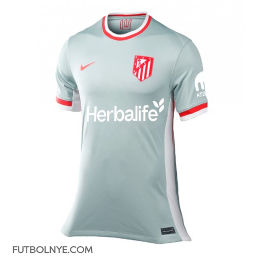 Camiseta Atletico Madrid Visitante Equipación para mujer 2024-25 manga corta